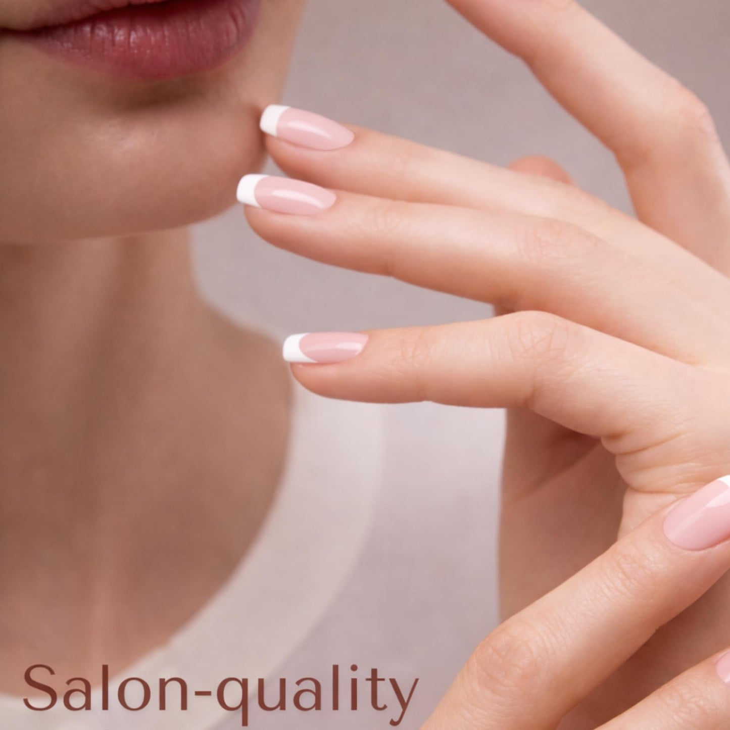 Ami Amour- Gel Nail Strips Cured Polish Color That Pops (Last 14+ Days) | Semi Cured Nail Sticker Wraps For Quick Easy Application (Mon Ami)