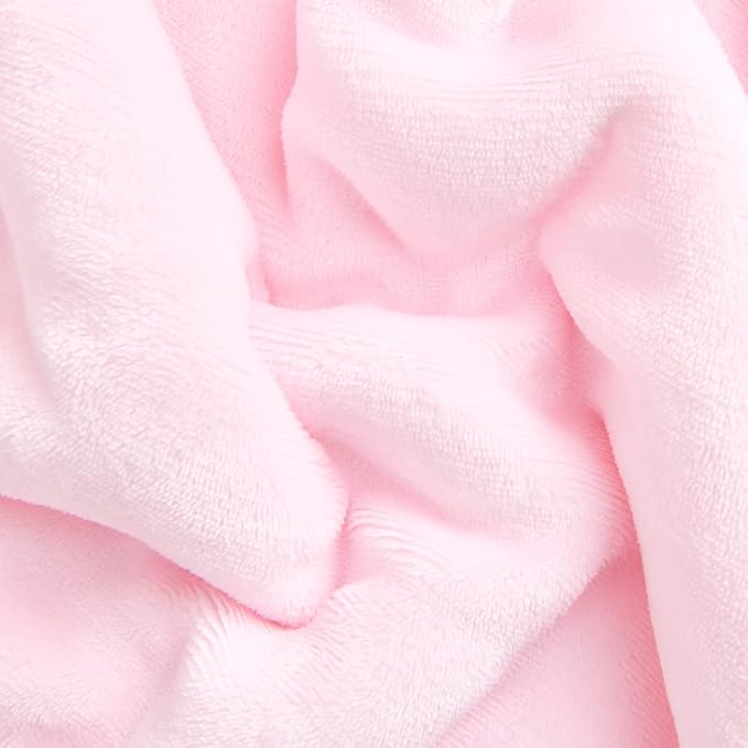 SOCHOW Sherpa Fleece Throw Blanket, Double-Sided Super Soft Luxurious Plush Blanket Twin Size, Light Pink, 60x80 inches