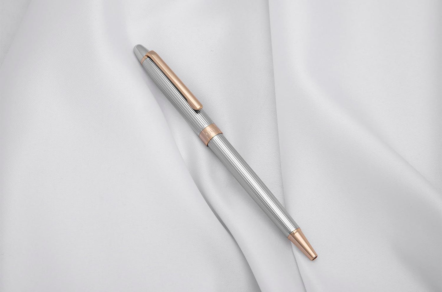 Piguet Genève – Luxury and Ergonomic Rollerball Signature Pen – Sigma V Signature – Blue Ink – Gift Boxed with Universal Refill (Deluxe)
