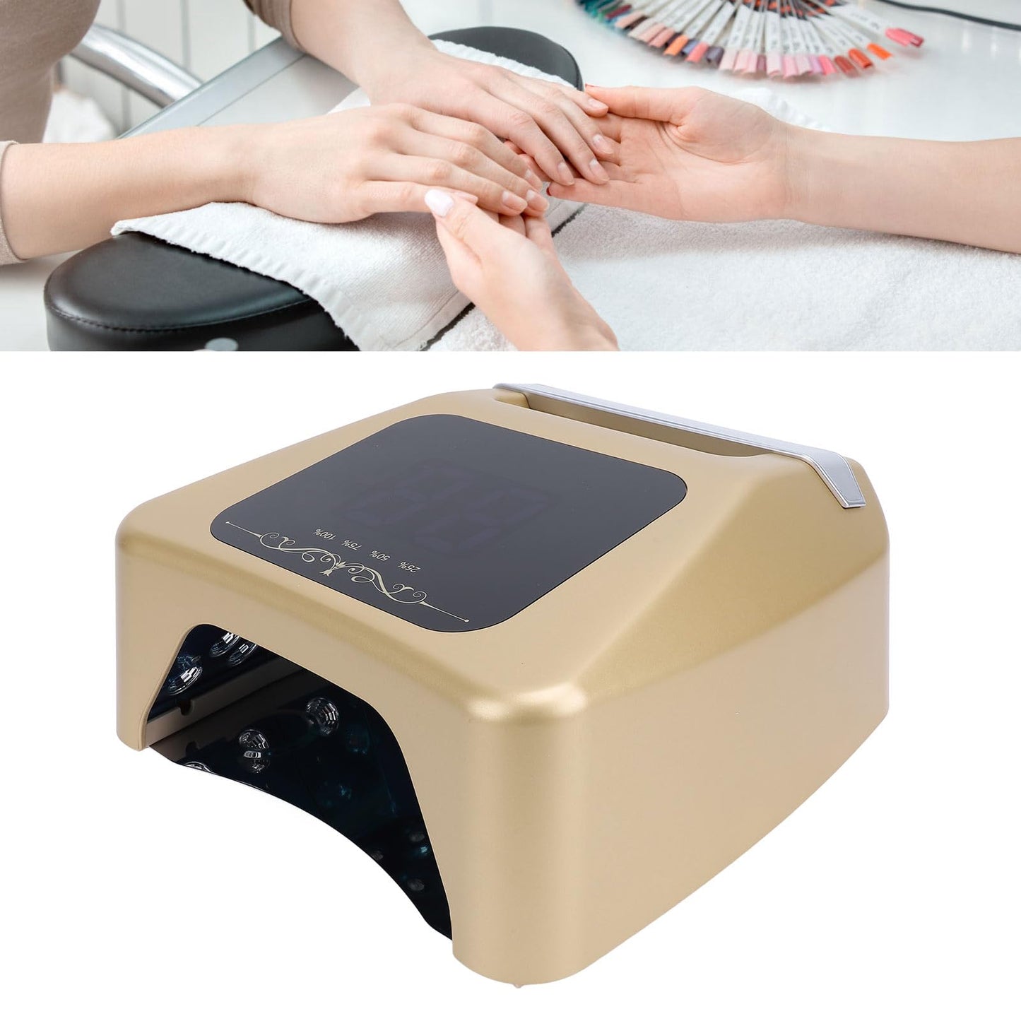 U V LED Nail Lamp Gel Light with 4 Timers Nail Dryer for Gel Polish Nail Light 36Pcs Lamp Beads and Automatic Sensorg for Salon and Home