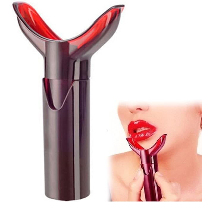Lip Plump, Lip Plumper Tool Portable Self-Suction Manual Massage Lip Plumper Device Circulation Enhance Lip Lines Reduce Lip Plumper for Plumper Lips, Lip Plumper
