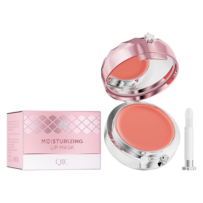 Lip Sleeping Mask - Overnight Repair for Dry, Chapped Lips with Hyaluronic Acid, Vegan & Cruelty-Free, Hydrating, Exfoliating, Non-Sticky, Long-Lasting Moisture
