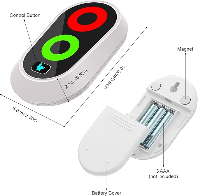 5 Minute Timer for Toilet, Funny Gift for Dad Mum, Festival Novelty Gift for Father's Day, Birthday, Christmas, Stocking Stuffer, Thanksgiving, White Elephant, Waterproof Timer with Lights (Whtie)