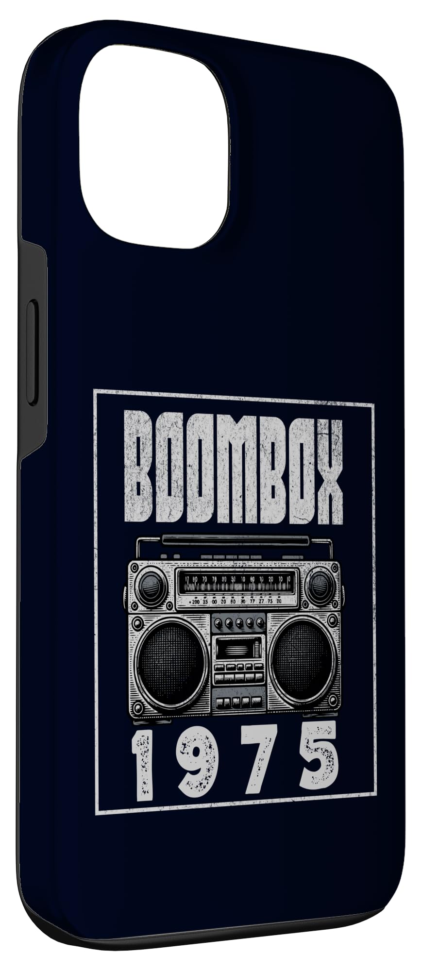 Boombox CD Player Cassette Audio AM FM Radio 1975 Birthday Case for iPhone 13
