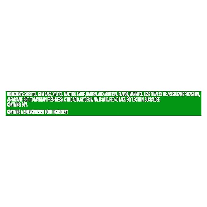 Trident Watermelon Twist Sugar-Free Chewing Gum, 12 Packs of 14 Pieces (168 Total Pieces)