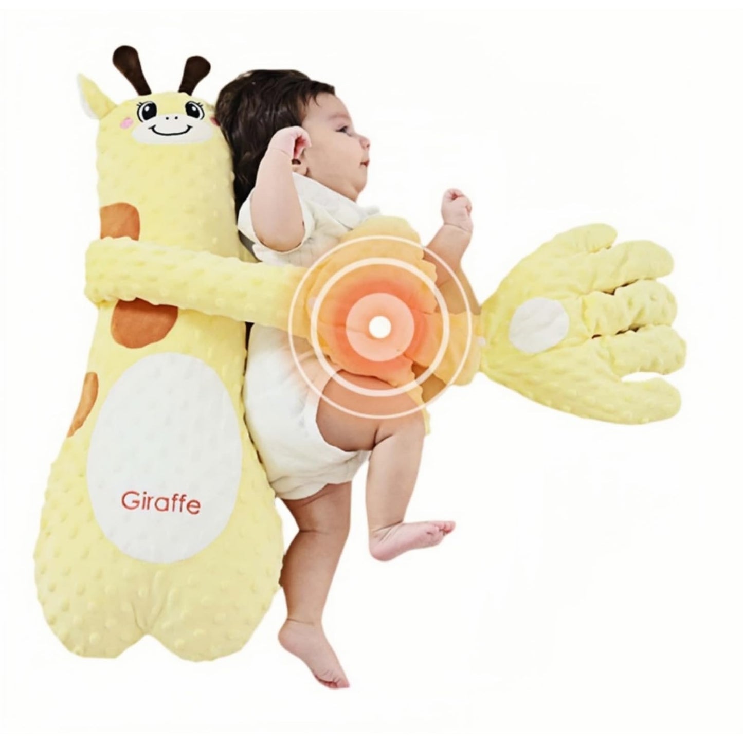 Wutobang Companion Plush Comfort Patting Pillow,Used for Soothing and Hugging (Bohemian)