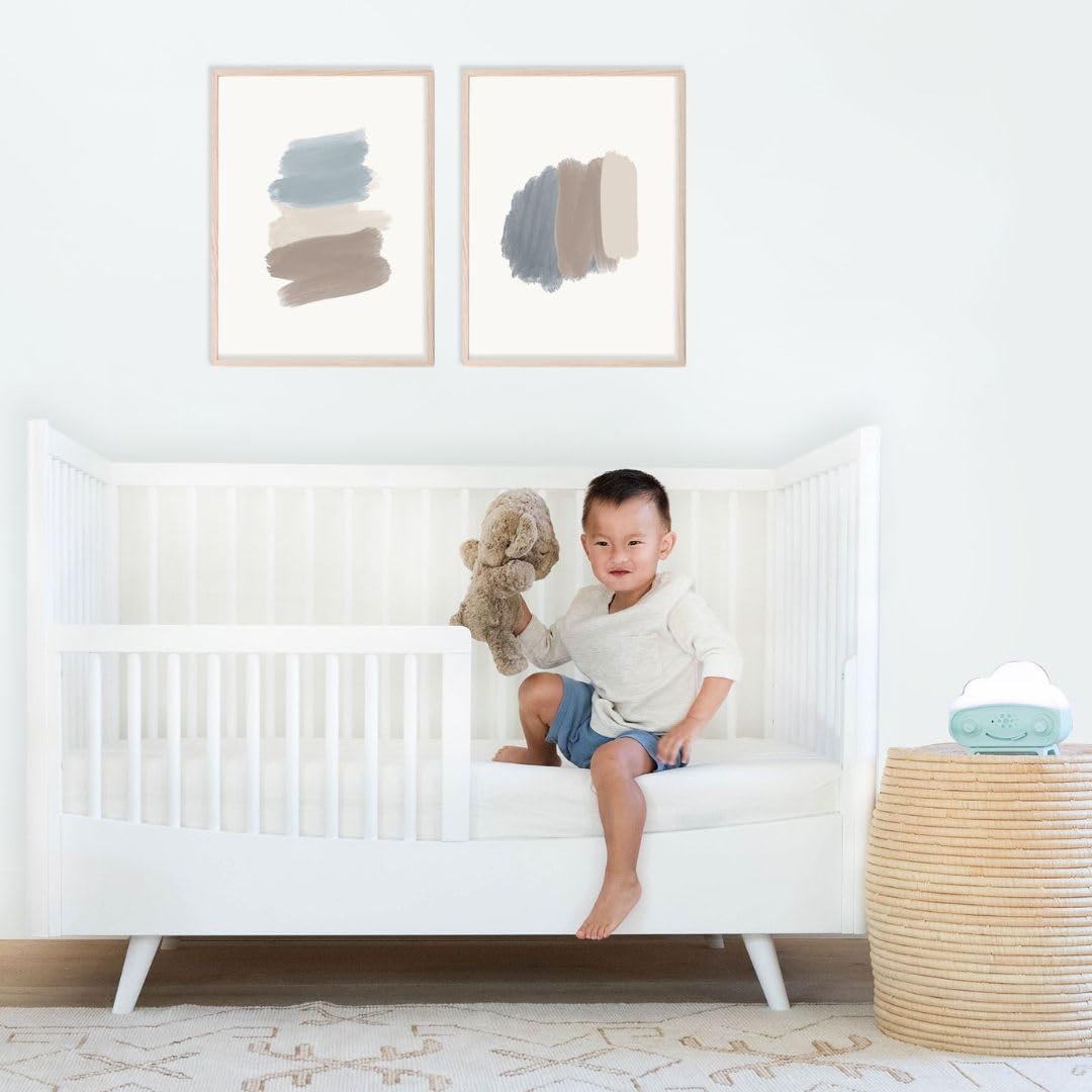 SNOObear White Noise Machine - Cry-Activated Plush Baby Sleep Soother - Cocoa Plush