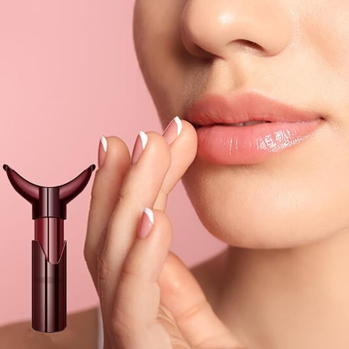 Lip augmenter for women, 2025 New Lip Plumper Device Manual Lip Plumping Tool Self-Suction Natural Fuller Lips, Lip Plumping Devices (2pcs)