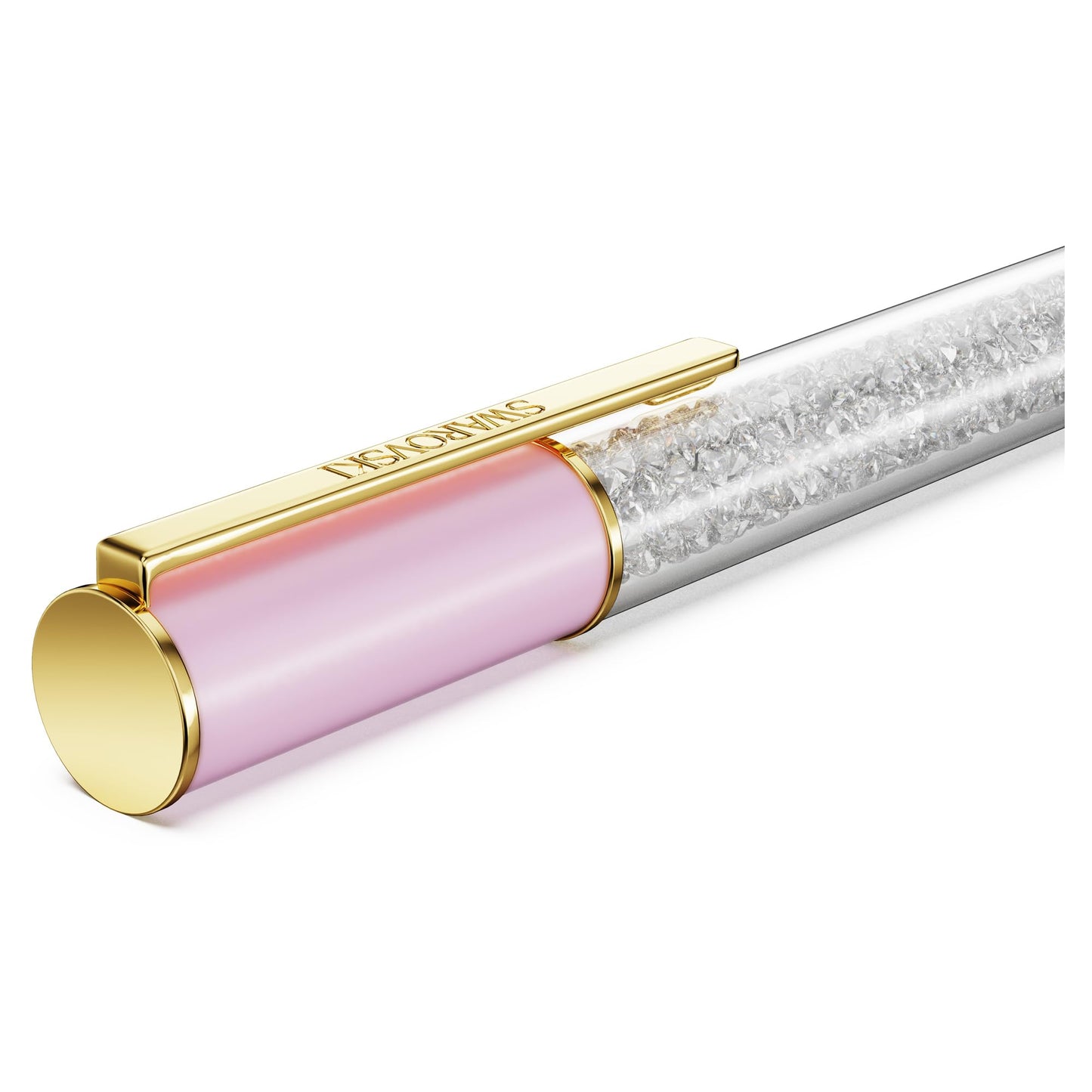 Swarovksi Crystalline Lustre ballpoint pen, Pink, Gold-tone plated