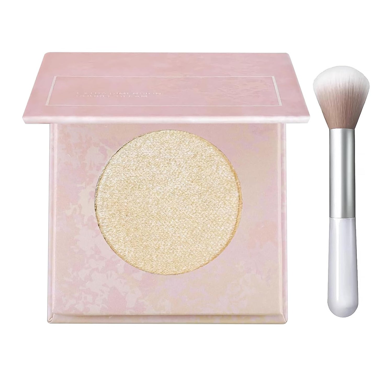 Beige Glittering Face Palette,Stereo for Face Retouching, Eye Shadow Highlighting Shadow Finish Palette, Natural，Low Saturation Makeup Contour Face Palette