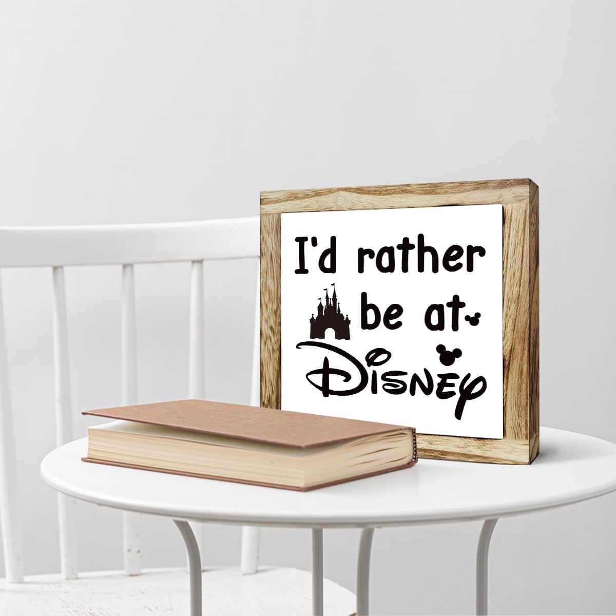 Rustic Wood Sign, Wooden Plaques Sign Table Decor, Small Wooden Box Signs, Home Decor Accent, Desk Decoration Art, Work Humor, Friend Coworker Signs, Office Decoration Art