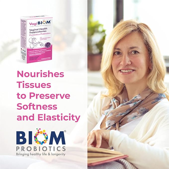 Lactobacillus Suppository: Microbiome Flora balance and Odor Control Regimen; Balance and Nourishes Healthy Flora; Paraben-Free Preservative-Free
