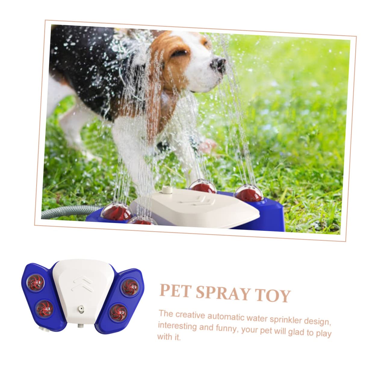 Happyyami Multifunctional Pet Spray Toy Pet Bathing Toy Dog Shower Teasing Fountain