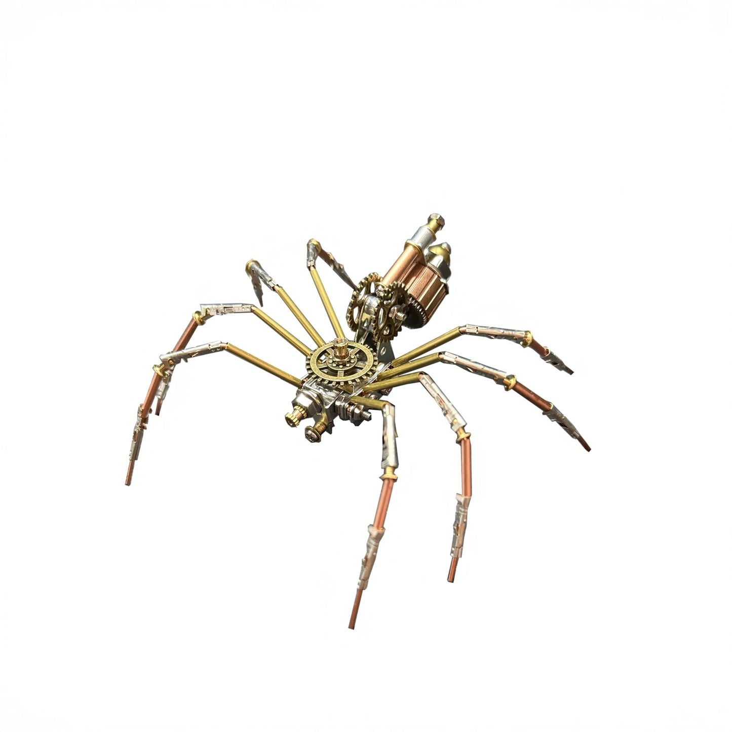 Mechanical Insect Bug Spider Sculpture, Metal Model Kits, Adult Hobby Kits for Men,Arts & Crafts,DIY Projects Metal Building Mens Birthday Gift, Fun (Mechanical Spider C)