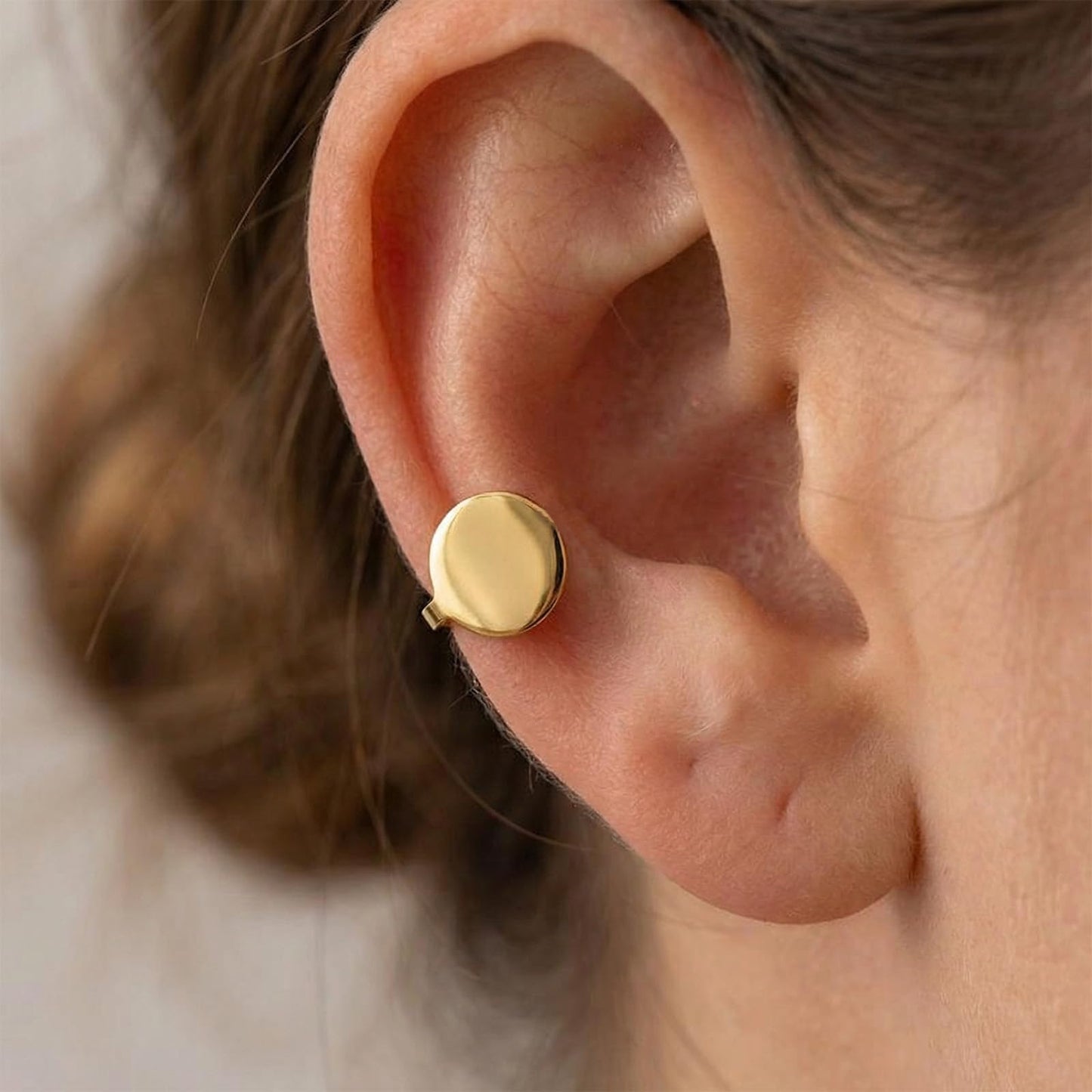 Aonklot Keloid Compression Earrings for Women Men Pressure Earring Clip Earrings Non-Pierced Earring Jewelry Gifts