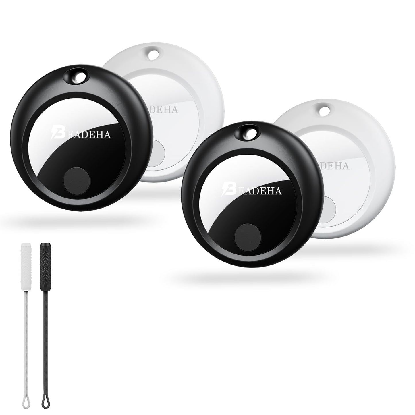 2026 [Apple MFi Certified] (iOS Only) Bluetooth Tracker Smart Finder for Apple Find My iPhone Keys Finder GPS Tracker, 5-10 Years Staying Power, Keys Finder and Item Locator for Wallet, Bags, Passport