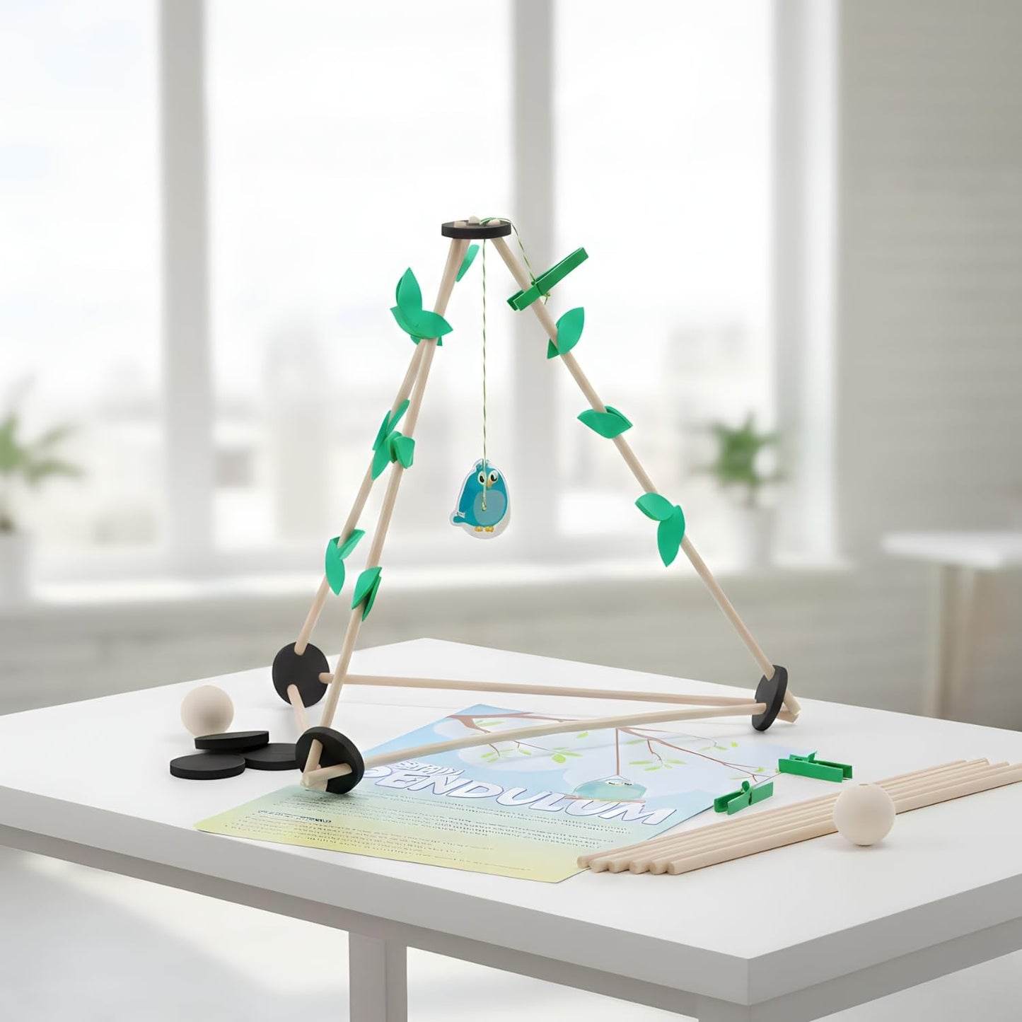 Fun Express STEM Pendulum Craft Kit Educational Activities - Makes 12