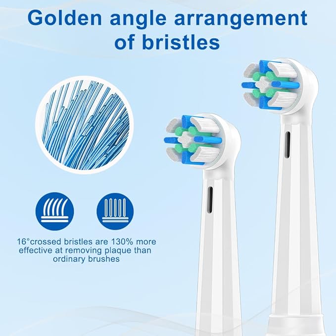 Replacement Heads for IO Replacement Heads,Brush Heads Compatible with Oral B iO 3/4/5/6/7/8/9/10 Series Electric Toothbrush,10 Count IO Refills Head
