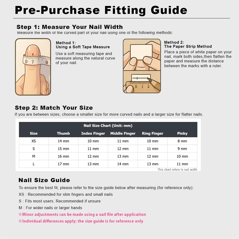 2IM Studio Handmade Press On Nails – 10 Piece Soft Gel Nail Kit with Glue & Tool Set, Reusable Artisan Nails, Salon-Quality Finish (Verdant Edge-XS)