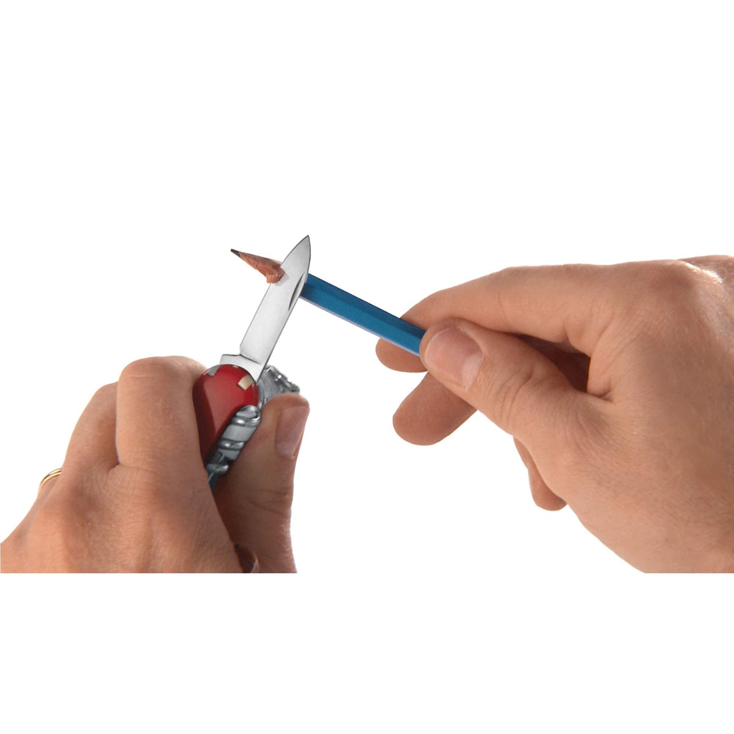 Victorinox Nail Clip 580, 8 Functions, Swiss Made Multi-Tool with Nail File, Nail Cleaner and Small Blade - Edelweiss