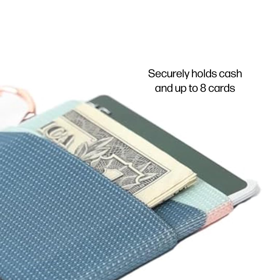 Thread Wallets Ultra Slim Minimalist Card Holder Wallet for Men and Women (Fine Line, One Size)