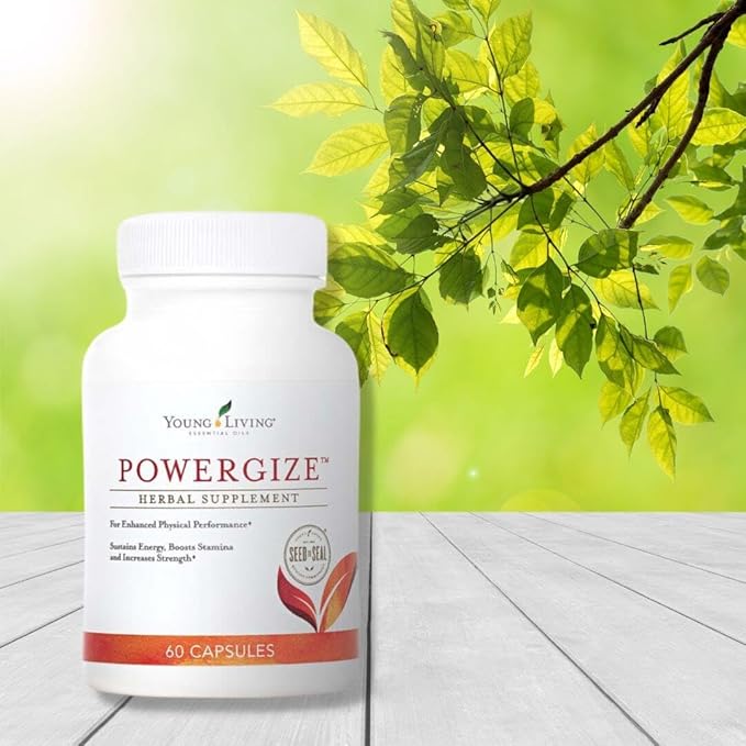 Young Living - PowerGize 60 Capsules | Workout Support Supplement for Men & Women | Supports Muscle Health, Energy, and Stamina for Active Lifestyles