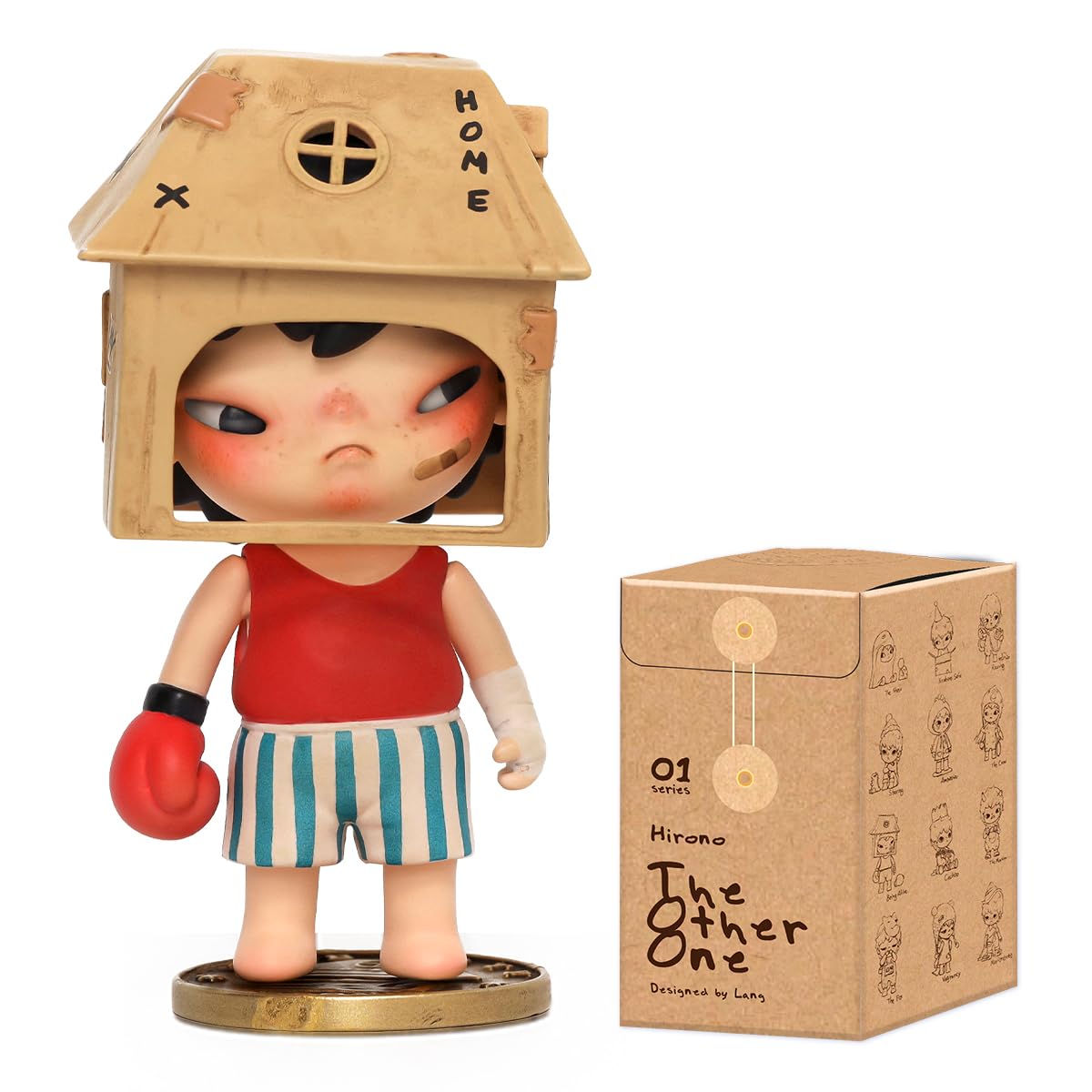 POP MART Hirono The Other One Blind Box Figures, Random Design Box Toys for Modern Home Decor, Collectible Toy Set for Desk Accessories, 1PC