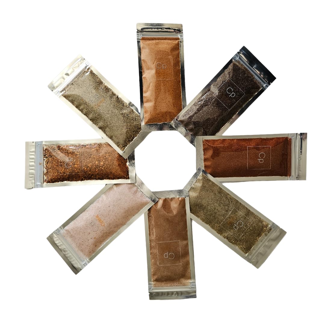 Cpise ORGANIC Camping Spice Set with 8 Essential Spices for Camping & Travel