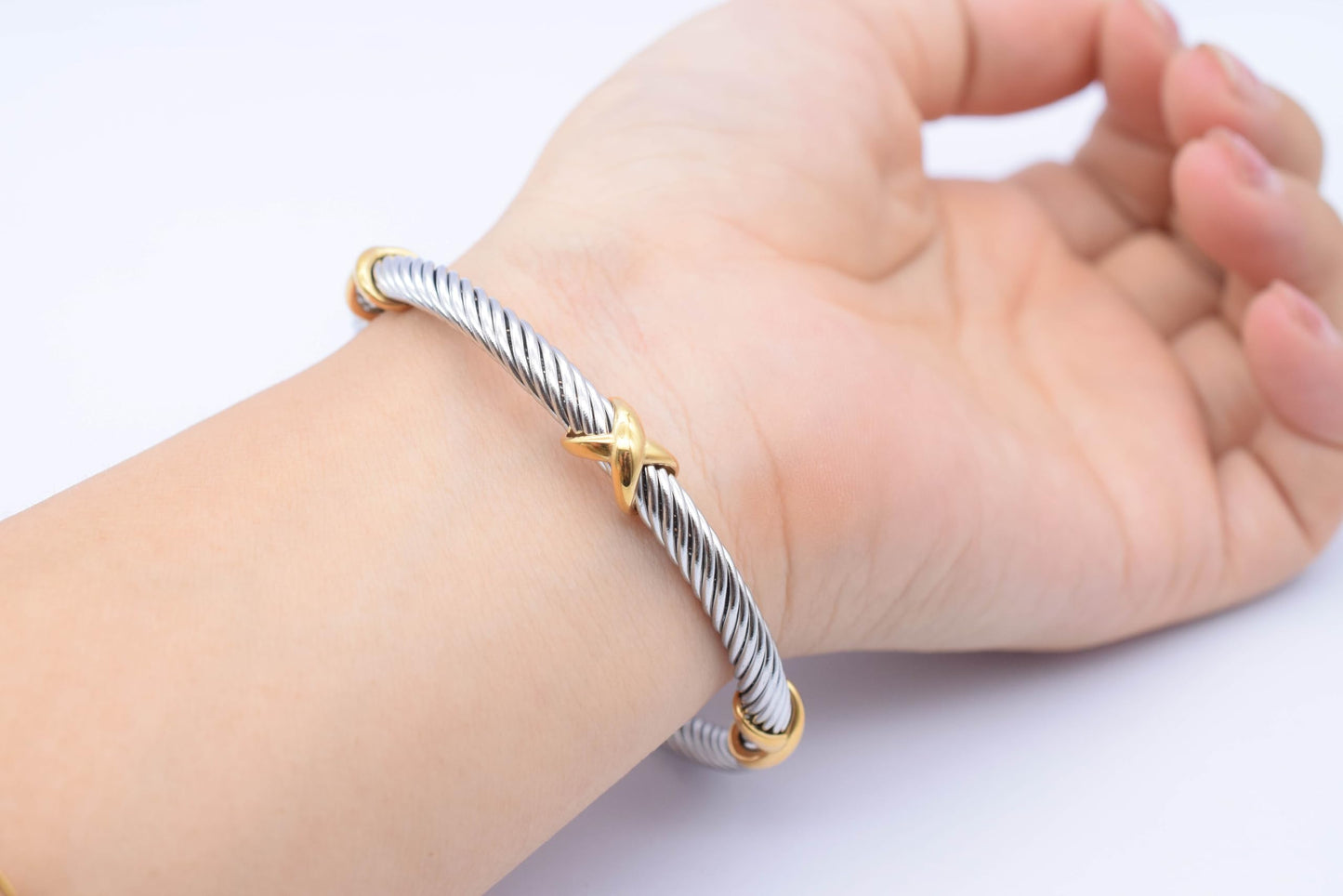 OSIRIDEH2 Multifunctional Twisted Cable Bracelets for Women - Trendy Women's Fashion Jewelry