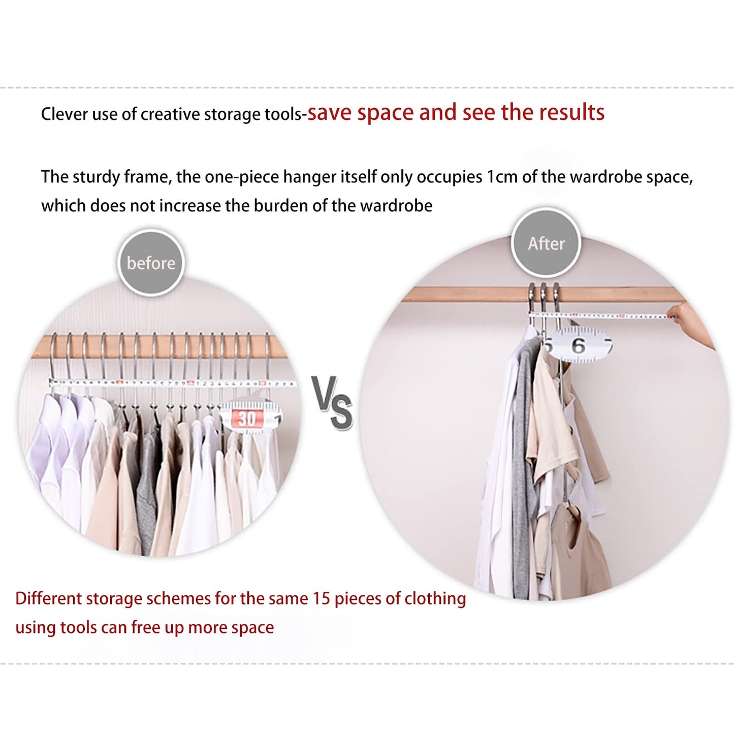 3 Pack 5 in 1 Hangers Blouse Tree Hangers Non Slip Space Saving Clothes Hanger Multi-Layer Clothes Hanger Stainless Steel Sweater Shirt Hanger Closet Storage Organizer(Black)