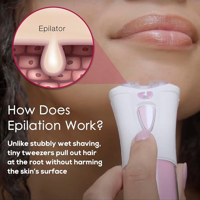 Glabrouse Skin Epilator, Glabrous Skin Hair Remover for Face - Look Glamorous with Glabrousskin Hair Removal