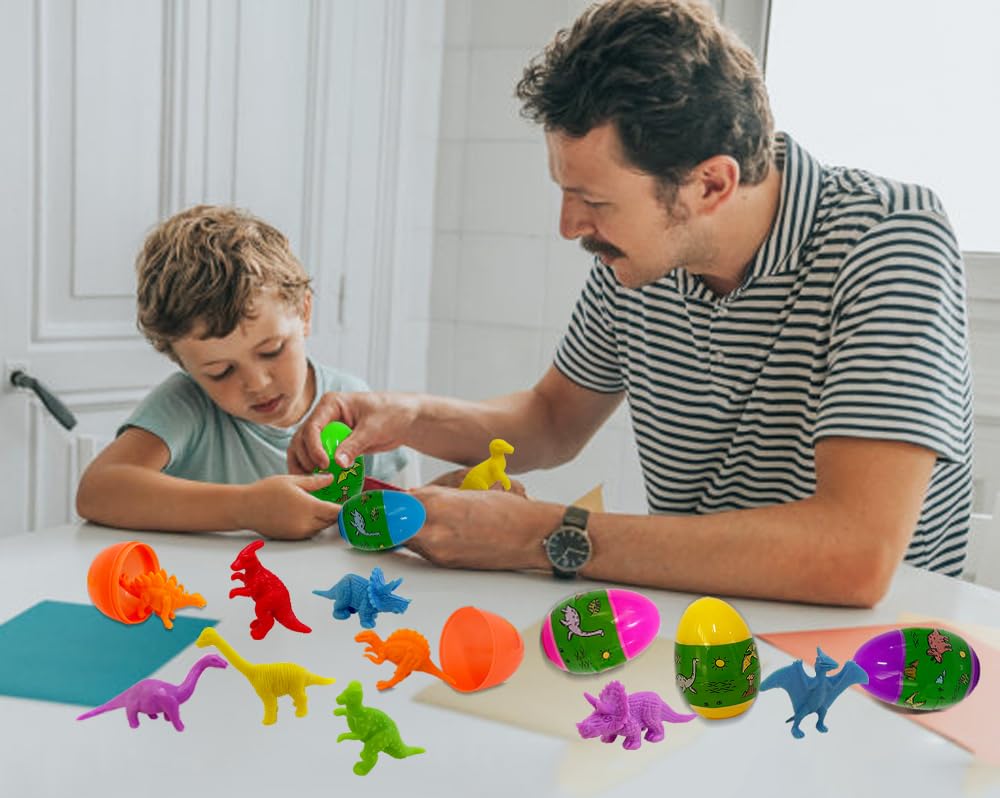 Haktoys Dinosaur Bubble Gun for Kids Automatic Bubble Machine Toy, Outdoor Bubble Maker Blower for Toddlers Boys Girls Backyard Play, 1 Pack with Figurines