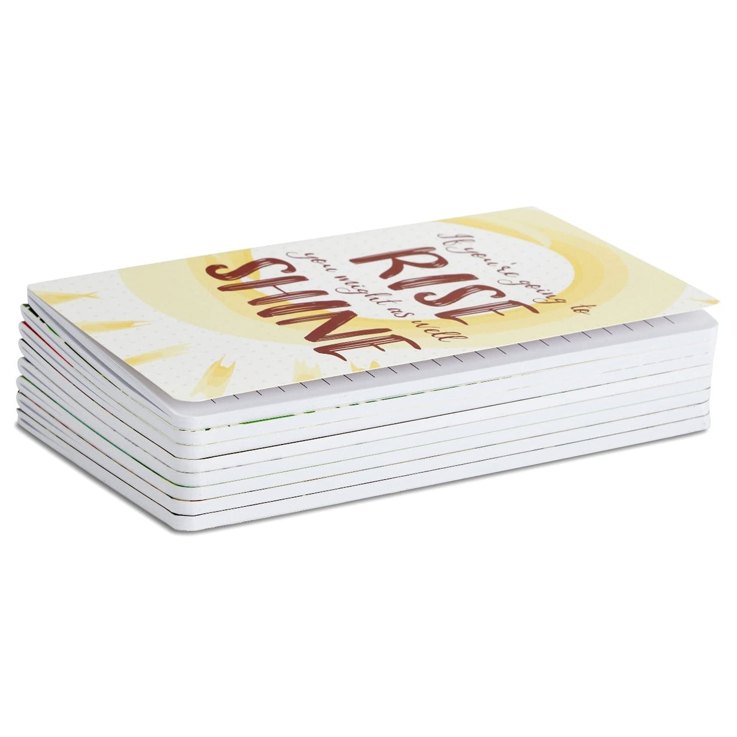 8 Pack Inspirational Notebooks with Motivational Quotes Bulk, 5x8 Lined Journals for Women, Students, Appreciation Gifts, Friends, Teachers