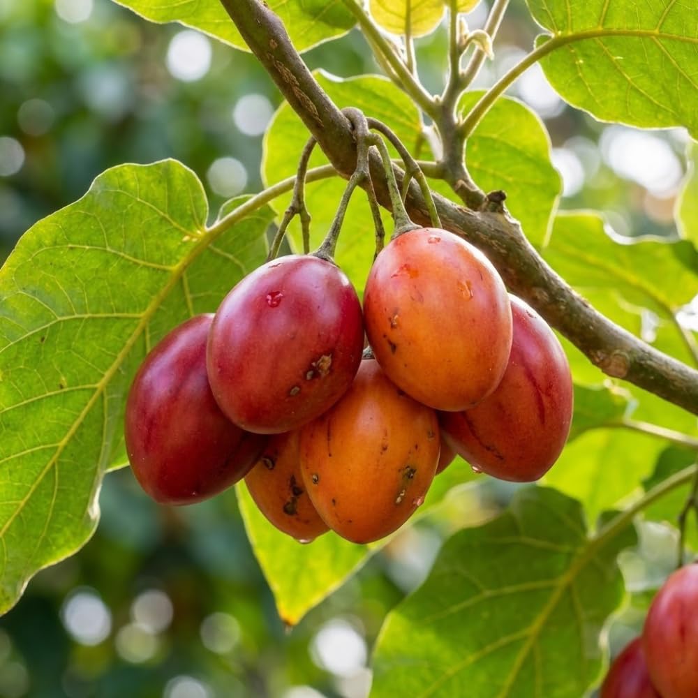 50 Tamarillo (Tree Tomato) Seeds - Cyphomandra Betacea - Solanum Fruit Tree Seeds