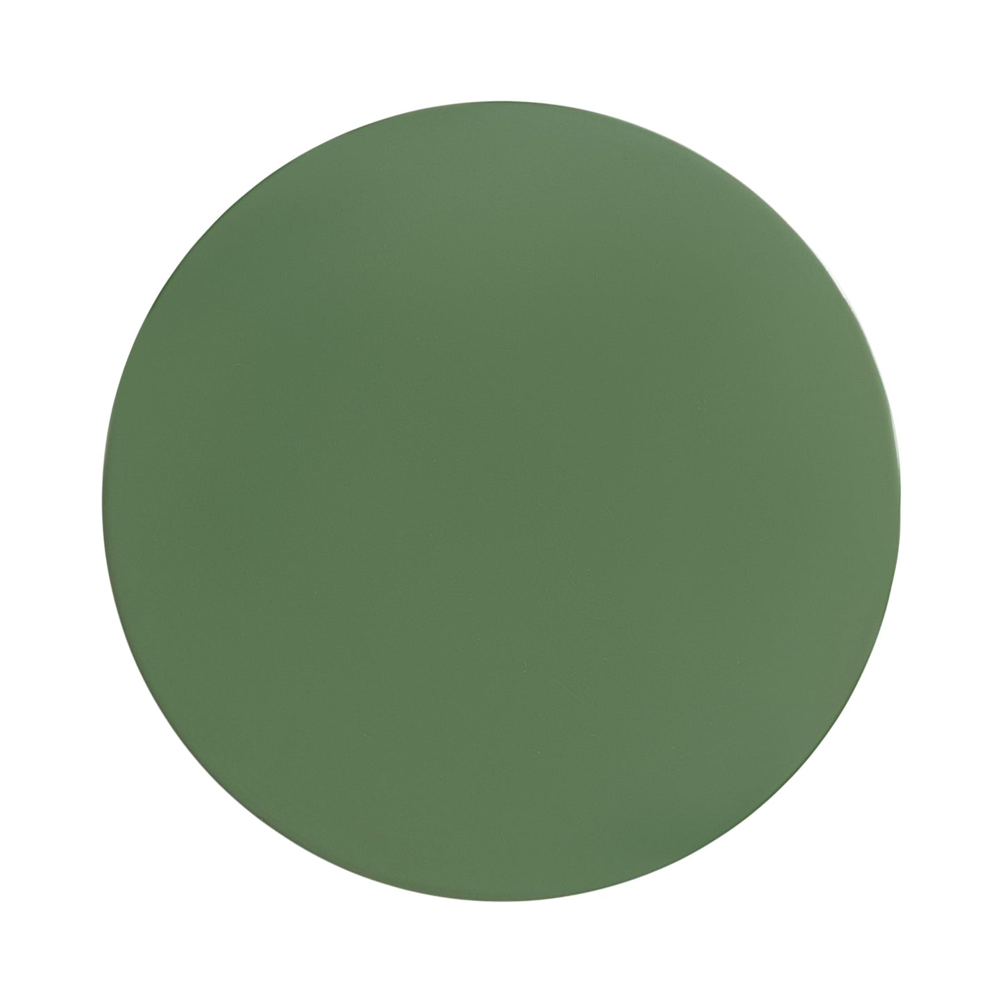 Kate and Laurel Wegner Transitional Wooden Round Drink Table, 8 x 8 x 23, Gloss Green, Modern Durable Pedestal Table for Use as Indoor Plant Stand, or Decorative Living Room Decor Accent