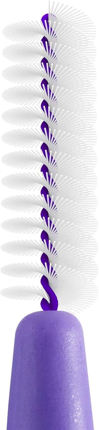 TePe Interdental Brushes 1.1mm Purple - 3 Packets of 8 (24 Brushes) by TePe