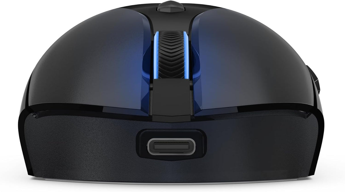 Lenovo Legion M410 Wireless RGB Gaming Mouse – 6 Button Palm Grip Mouse with 16,000 DPI, 53 Hour Rechargeable Battery, 2-Zone RGB Lighting, NVIDIA Reflex Compatible