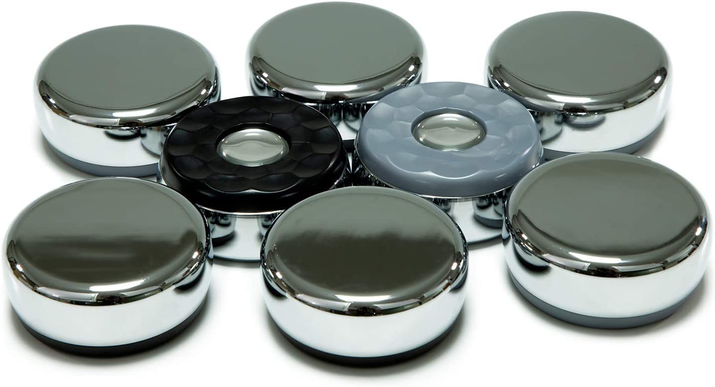 YDDS Shuffleboard Pucks Indoor- Set of 8 - Home Game 2-5/16” (58mm)