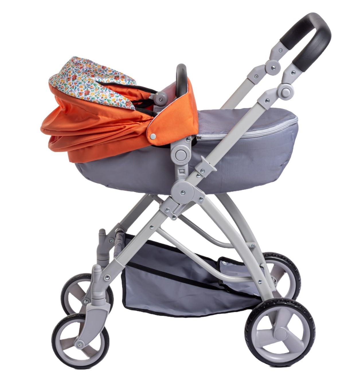 JC Toys - for Keeps Playtime | Deluxe Folding Sports Pram Stroller | Nature Theme Collection | for Dolls up to 20" | Ages 3+