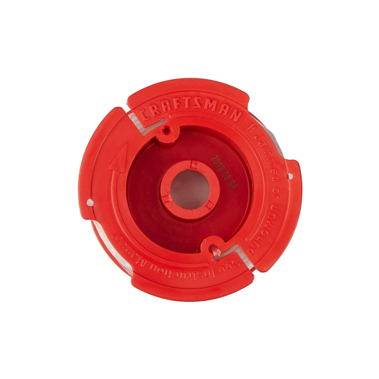 CRAFTSMAN Genuine OEM String Trimmer Line, Weed Eater and Weed Wacker String, 0.065- Inch, 30-Feet of Replacement Spool, 3-Pack Spools (CMZST0653)