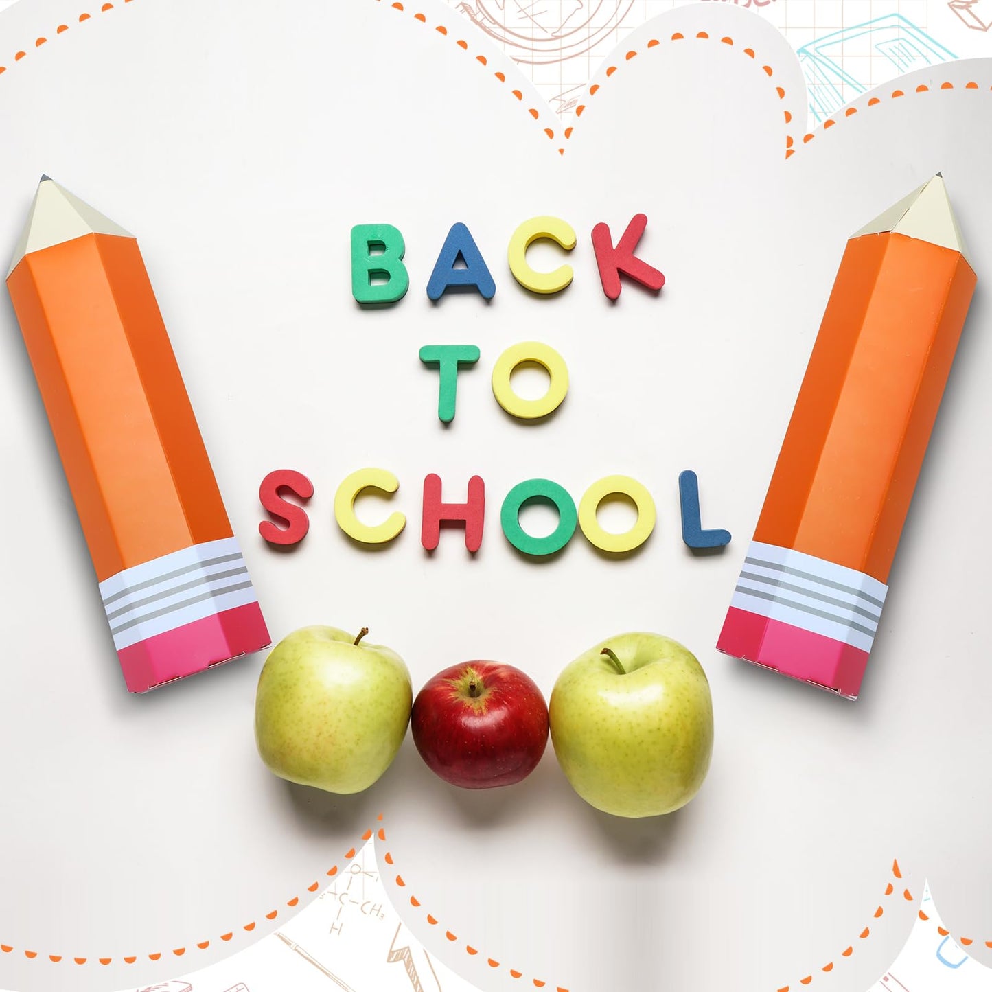 Reallnaive 30 Pcs Back to School Pencil Candy Boxes First Day of School Gift Boxes for Thanks Teacher Back to School Party Decorations Bulk for Preschool Kindergarten Students Classroom Decoration