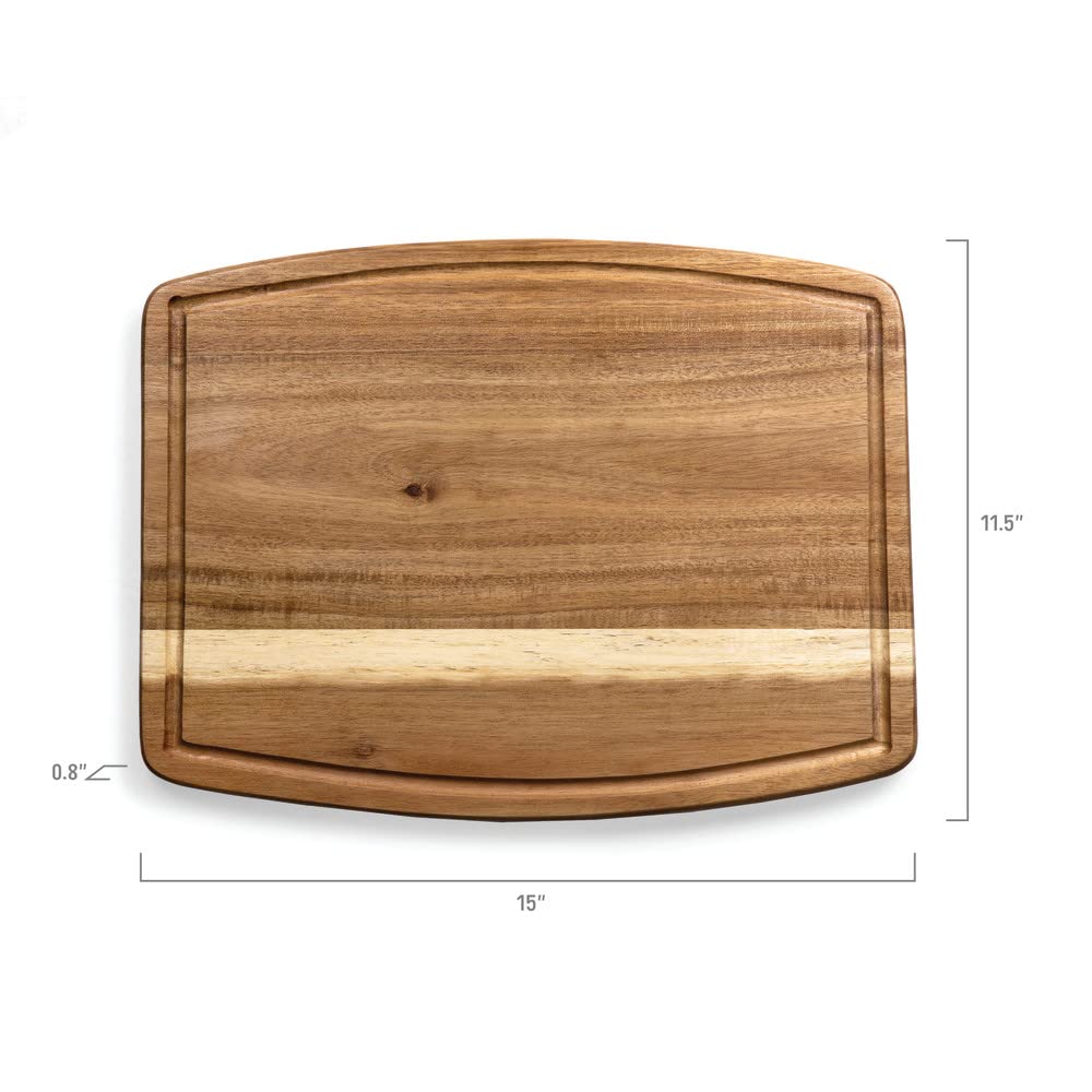 PICNIC TIME Disney Nightmare Before Christmas Ovale Acacia Cutting Board, Serving Board, Charcuterie Board, (Acacia Wood)