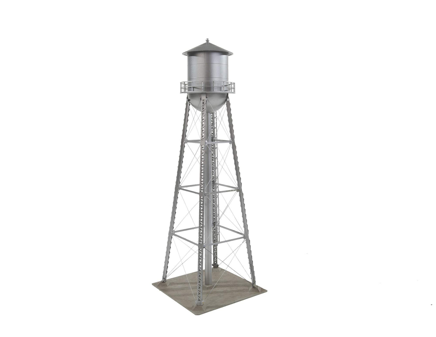 Walthers Cornerstone City Water Tower-Silver 933-2826 HO Scale Model Railroad - Structure Assembled Model