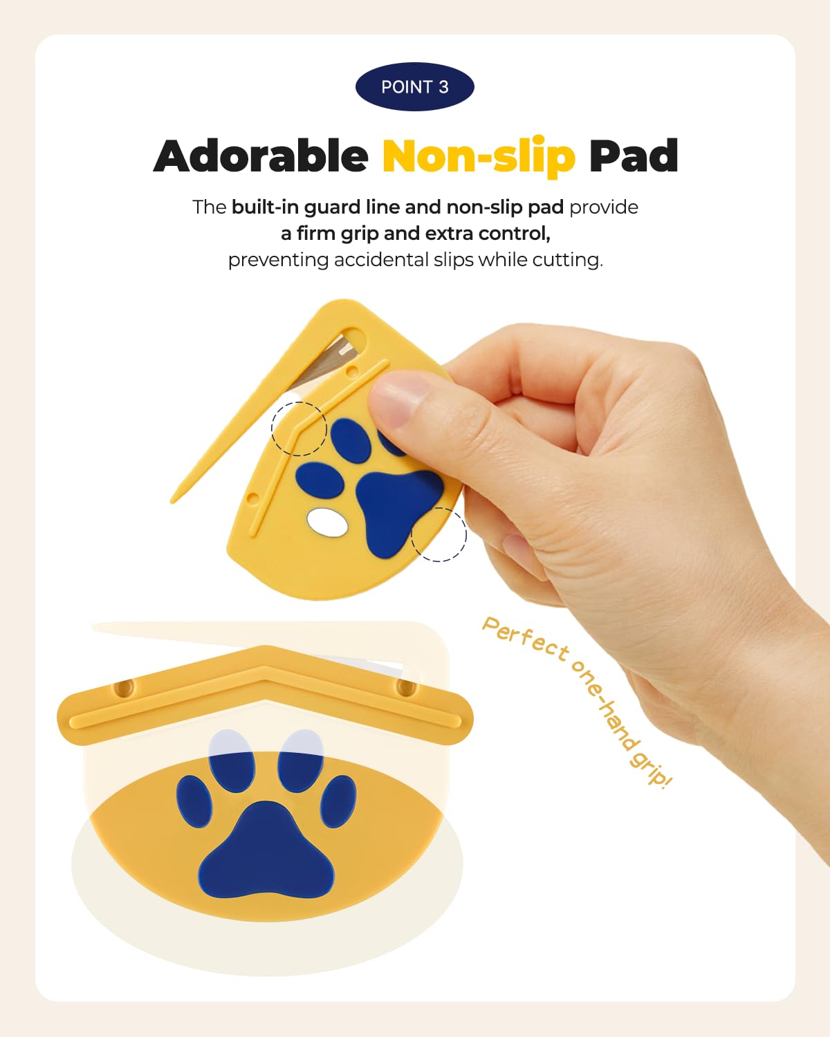 PETHROOM Easy Tangle Cutter for Dogs & Cats | Professional Dematting Tool with Steel Blade | Cat Matted Fur Remover | Safe & Gentle Pet Grooming Comb for Long & Medium Coats