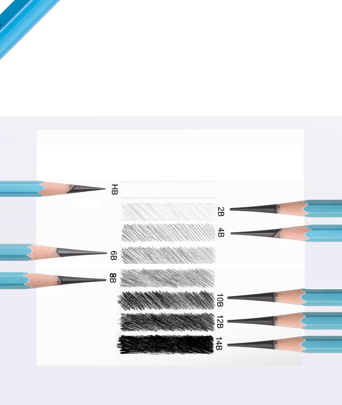 Sketching Set, Essential Drawing Kit with 73 Pieces, Including Matte Pencils, Charcoal,Kneaded Eraser,Blending Stumps,Artist's Long-Point Sharpener, Pencil Grinder, Scrapers, etc.(A.73 Pieces)