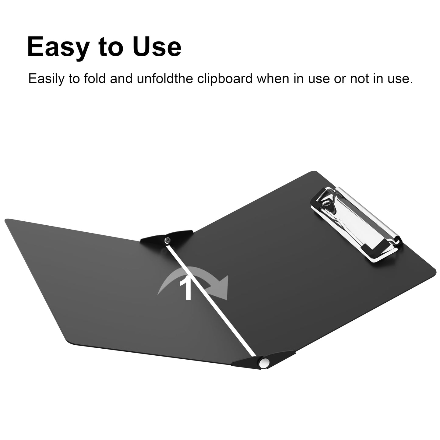 Nursing Clipboard with Nursing and Medical Edition Cheat Sheets Nursing School Essentials - Aluminum Foldable Nurse Clip Boards Essential Accessory for Efficient Patient Care (Black)