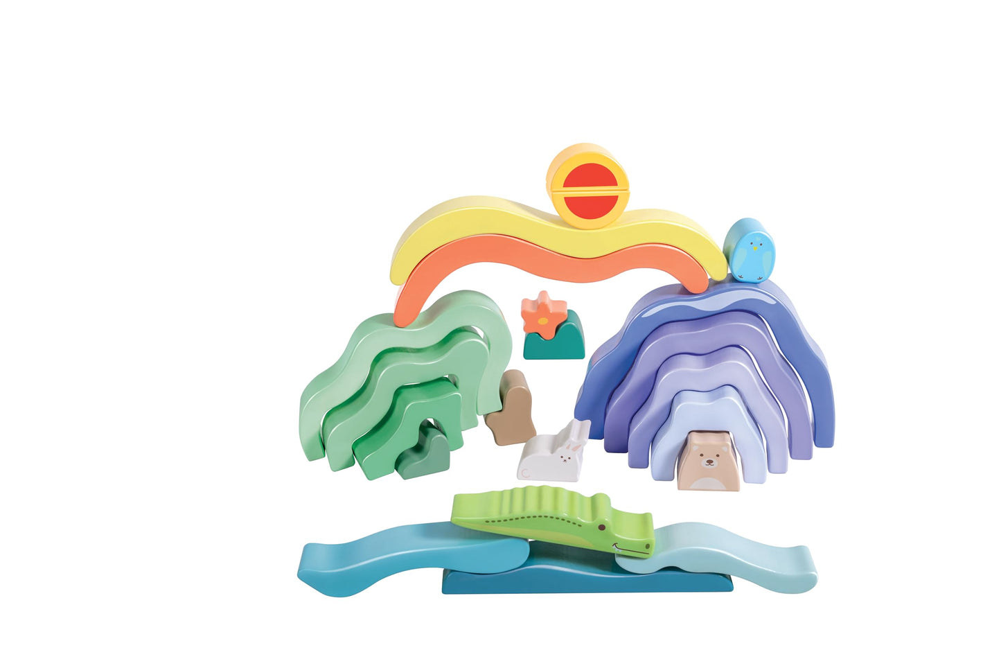 Hape Nature Scene Stacking Blocks