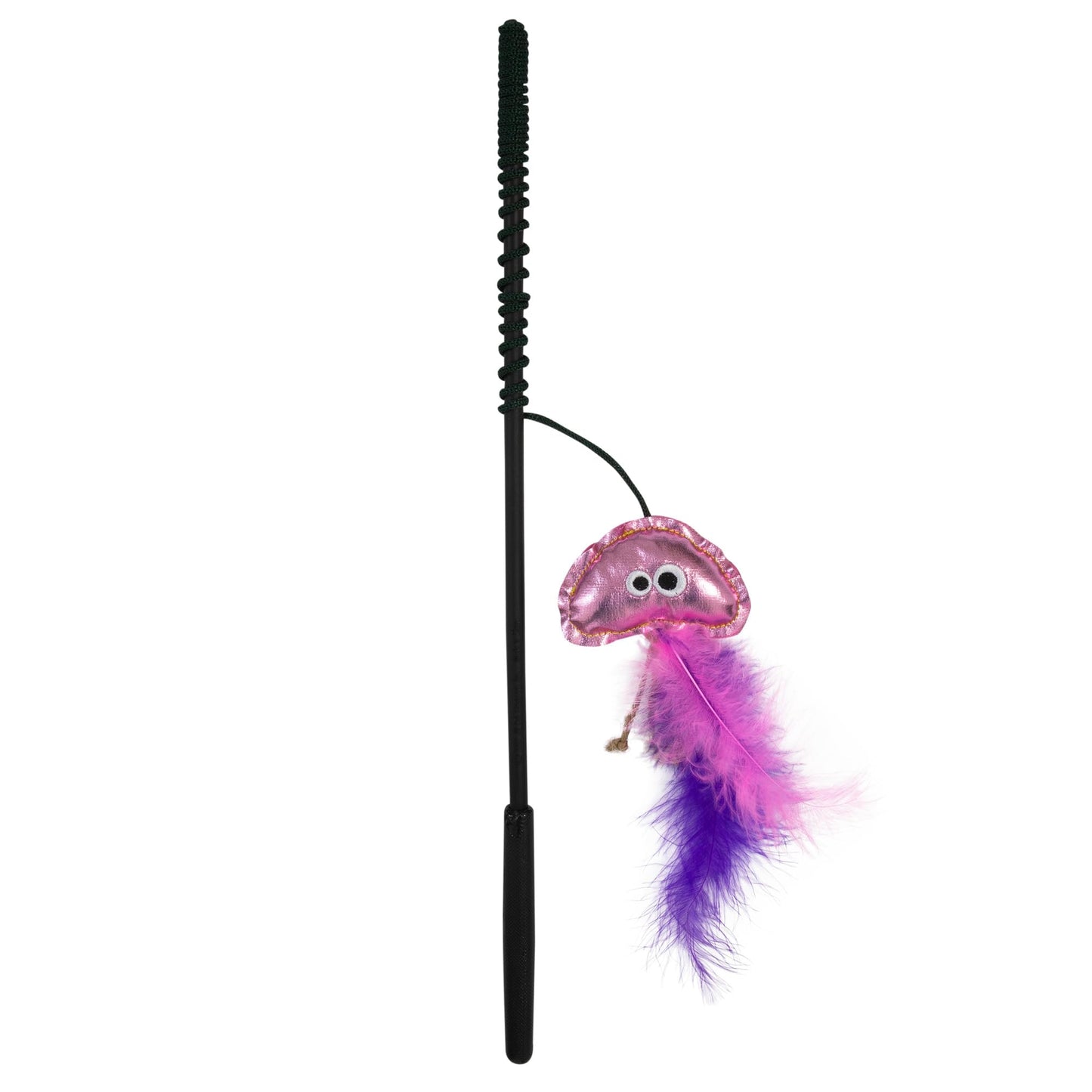 Mad Cat SAS-Sea Wand Catnip and Silvervine Teaser Cat Toy, for Hunting Instincts