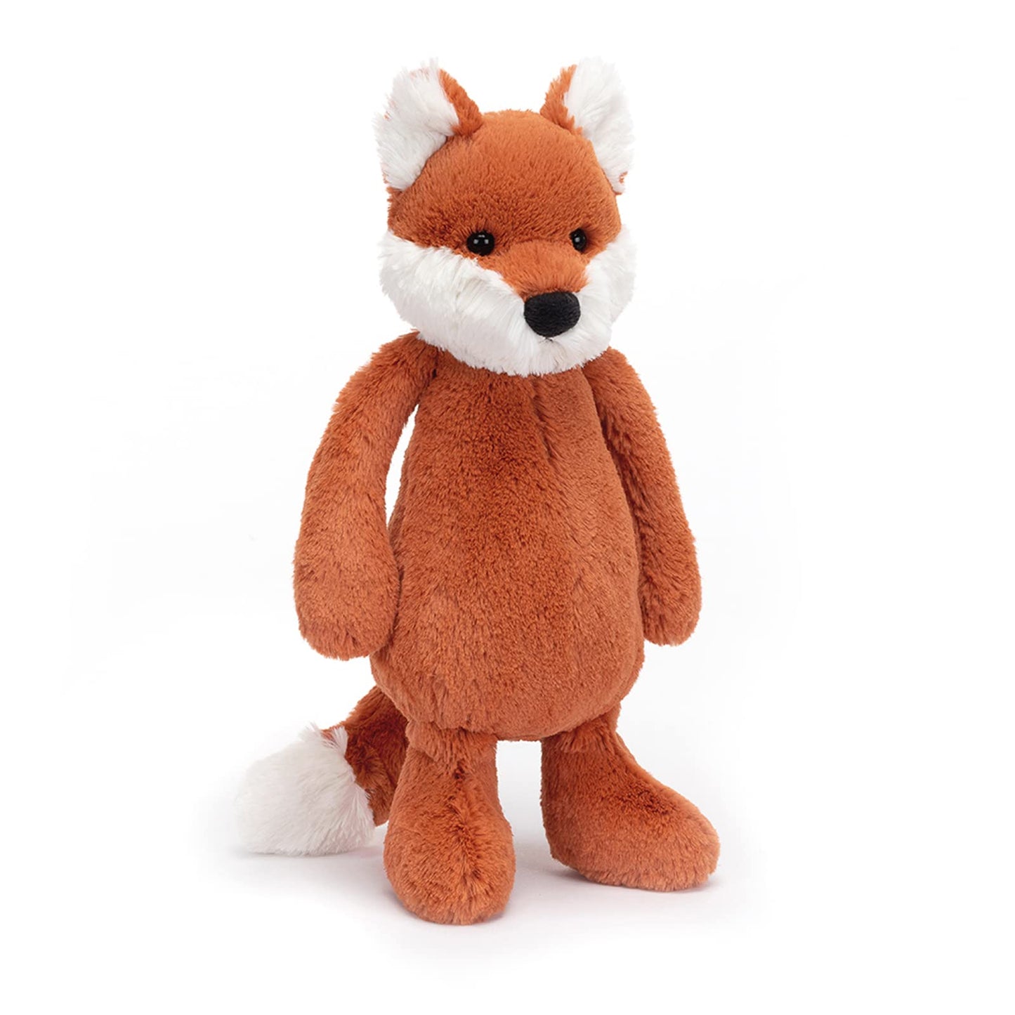 Jellycat Bashful Fox Cub Stuffed Animal, Medium 12 inches - Woodland Plush Toy - Classic Children's Gift