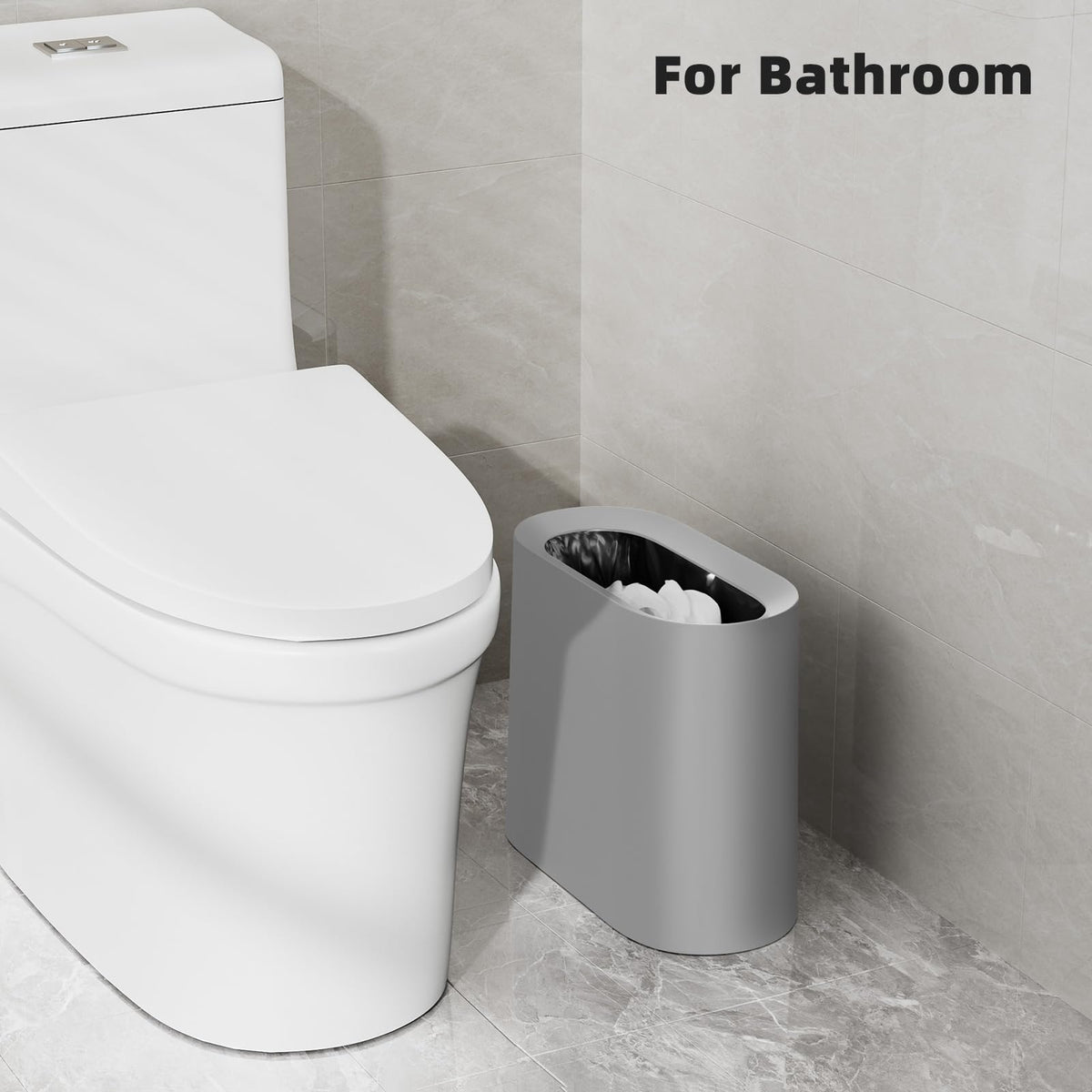 2.3 Gal Bathroom Trash Can